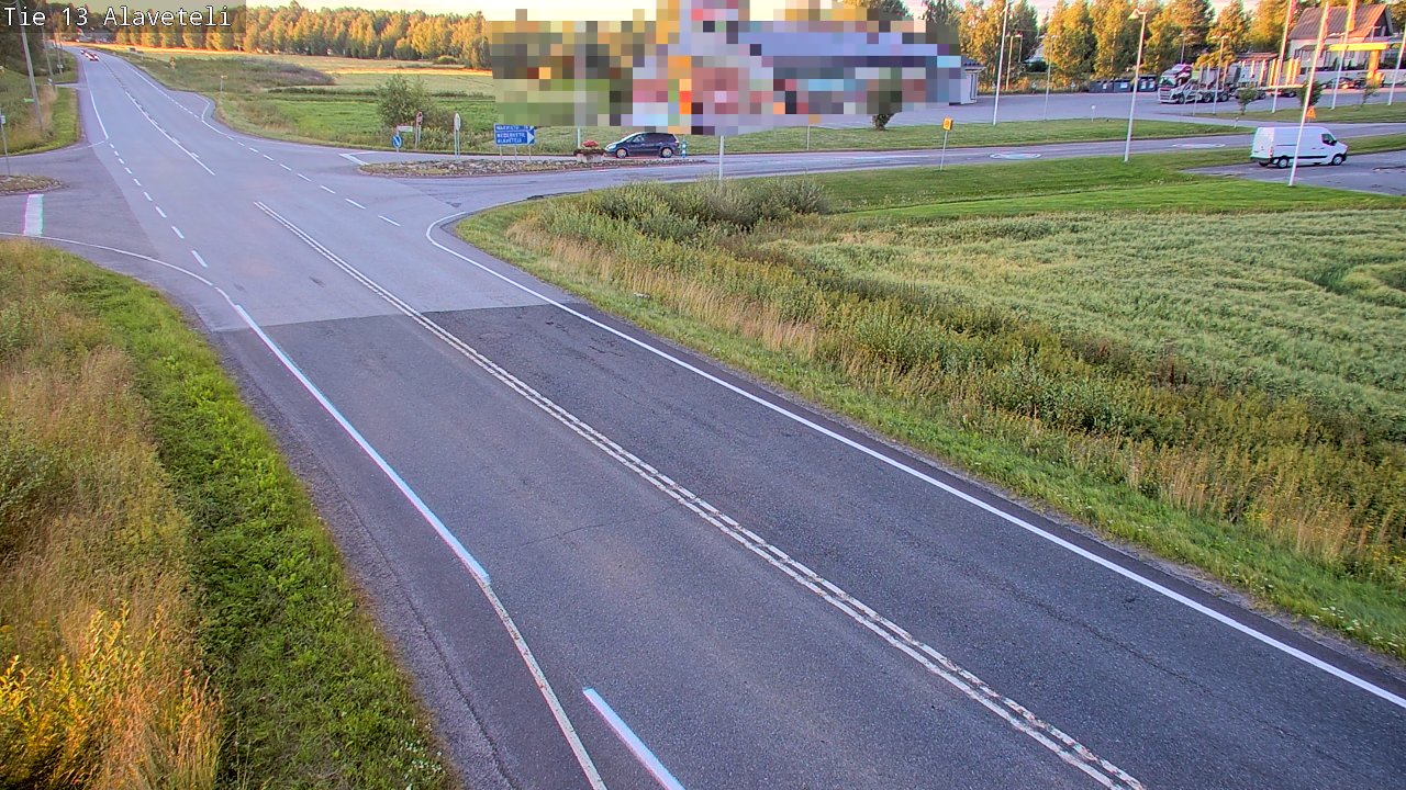 Kelikamerat Kuva Tie 13 Kruunupyy Alaveteli, Kruunupyy, Pohjanmaa