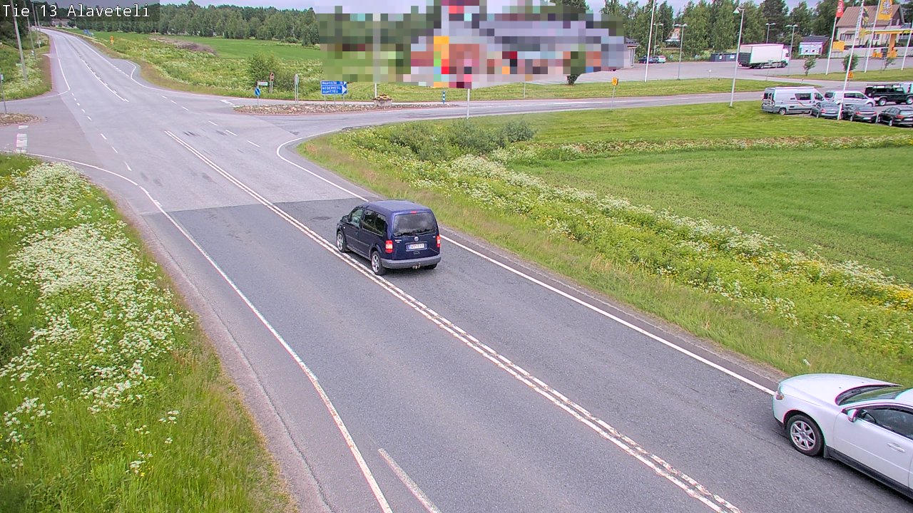 Kelikamerat Kuva Tie 13 Kruunupyy Alaveteli, Kruunupyy, Pohjanmaa