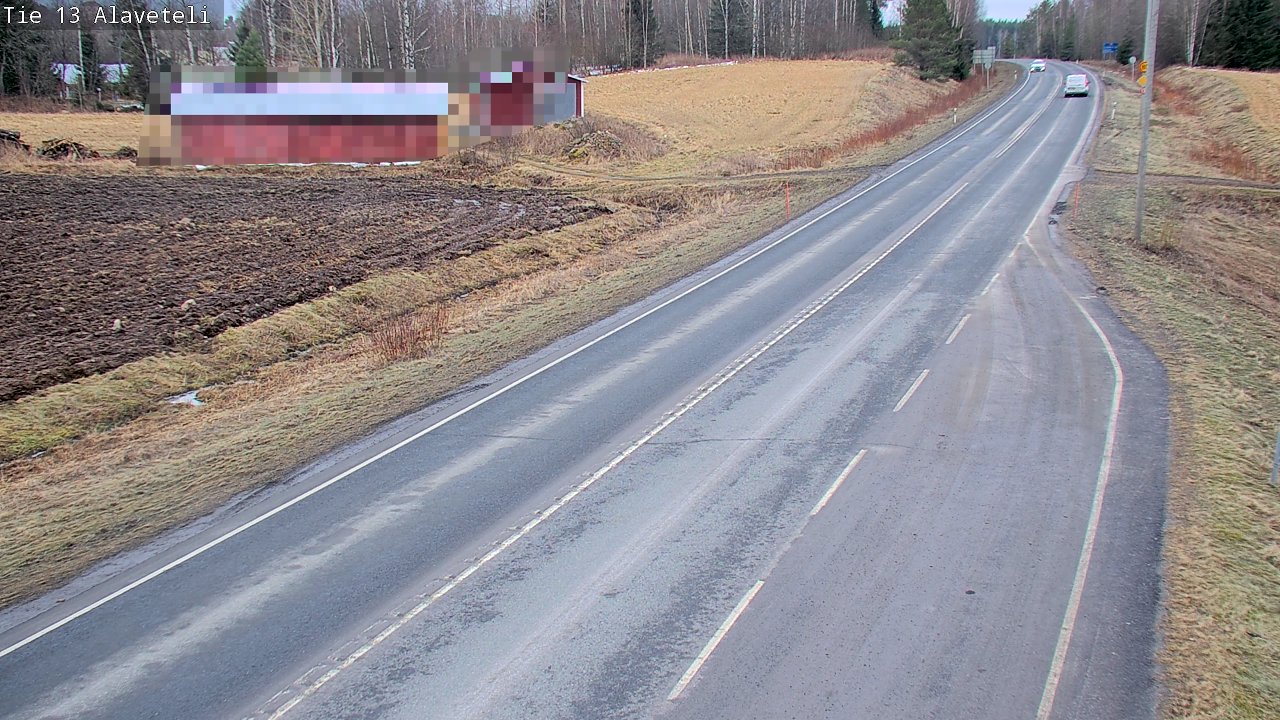 Kelikamerat Kuva Tie 13 Kruunupyy Alaveteli, Kruunupyy, Pohjanmaa