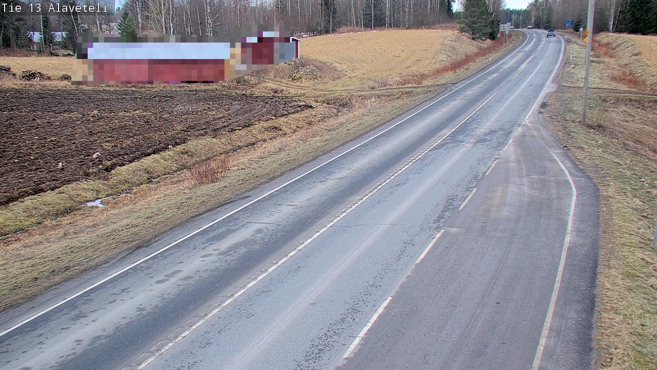 Weather Camera Image Road 13 Kruunupyy Alaveteli, Kruunupyy, Pohjanmaa