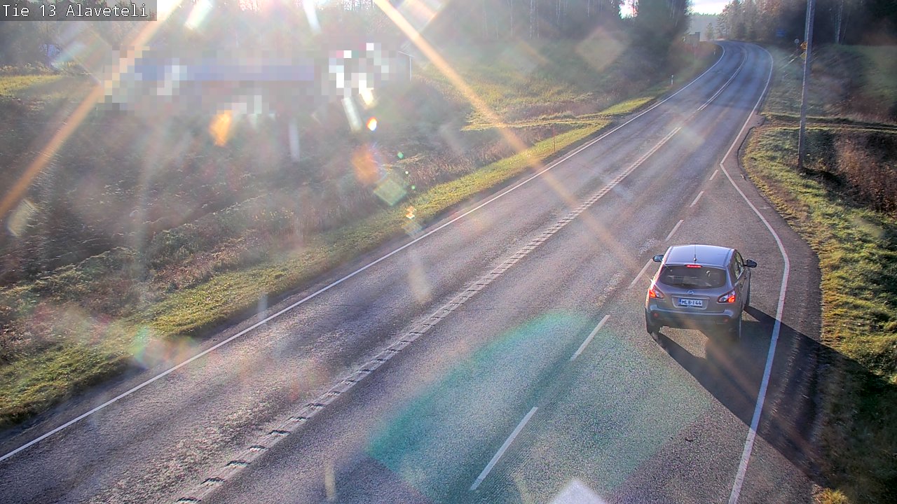 Kelikamerat Kuva Tie 13 Kruunupyy Alaveteli, Kruunupyy, Pohjanmaa