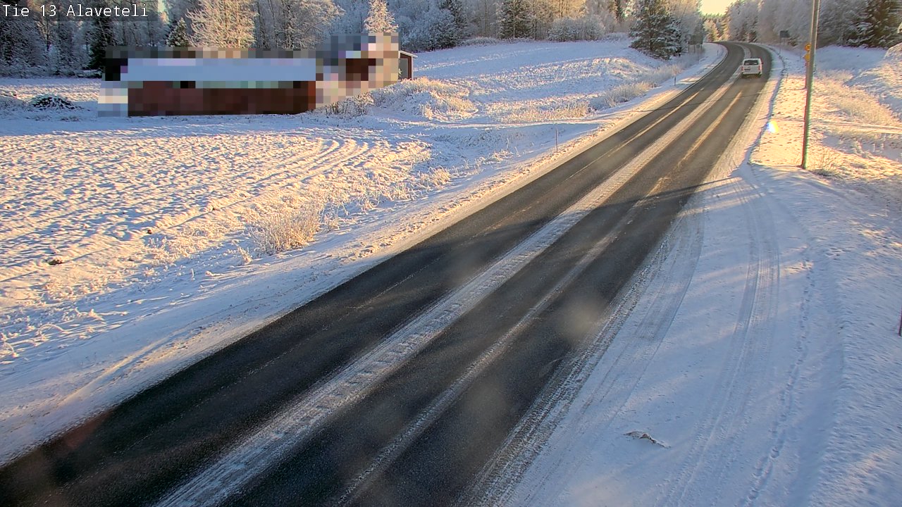 Weather Camera Image Road 13 Kruunupyy Alaveteli, Kruunupyy, Pohjanmaa