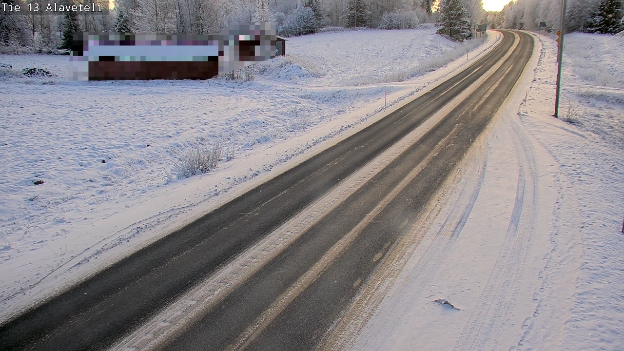 Weather Camera Image Road 13 Kruunupyy Alaveteli, Kruunupyy, Pohjanmaa