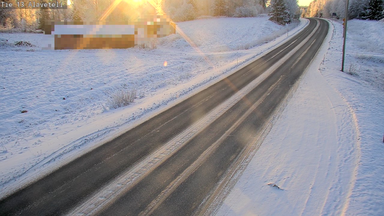 Weather Camera Image Road 13 Kruunupyy Alaveteli, Kruunupyy, Pohjanmaa