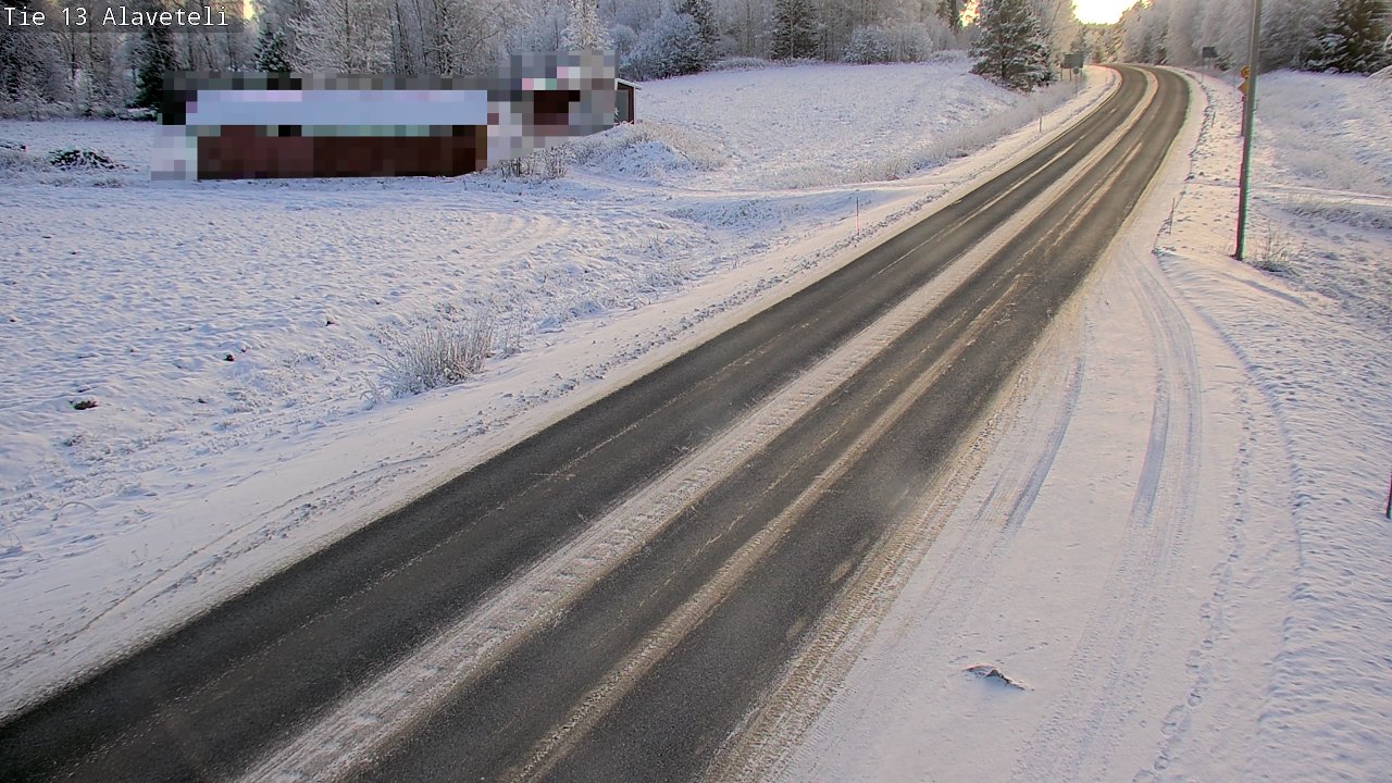 Weather Camera Image Road 13 Kruunupyy Alaveteli, Kruunupyy, Pohjanmaa