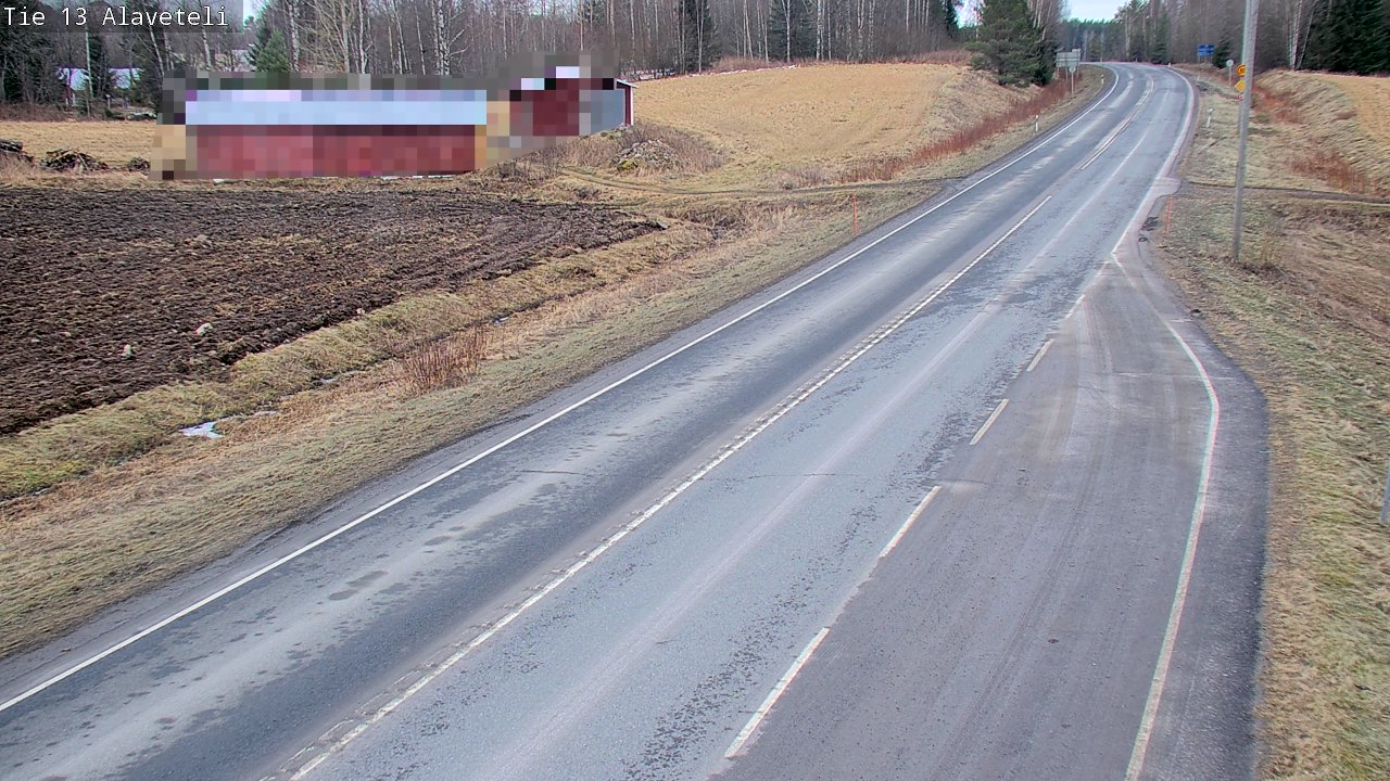 Weather Camera Image Road 13 Kruunupyy Alaveteli, Kruunupyy, Pohjanmaa