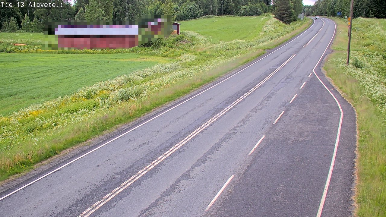 Weather Camera Image Road 13 Kruunupyy Alaveteli, Kruunupyy, Pohjanmaa