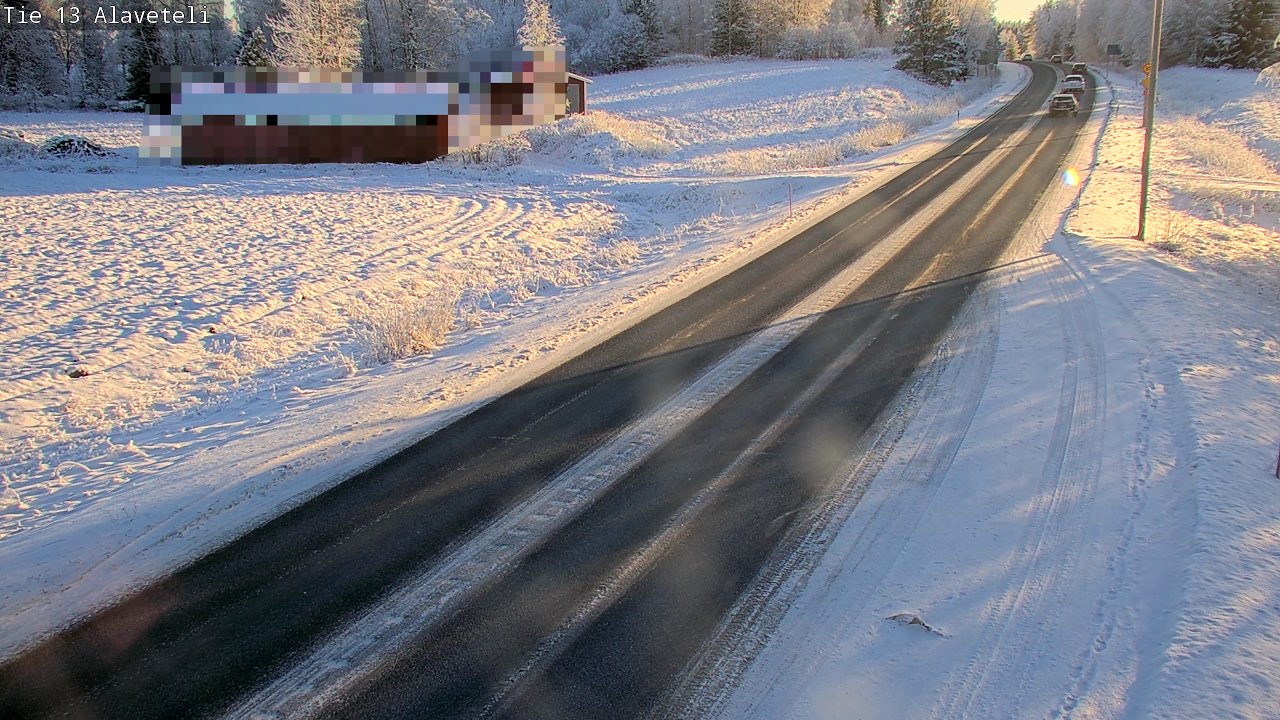 Weather Camera Image Road 13 Kruunupyy Alaveteli, Kruunupyy, Pohjanmaa