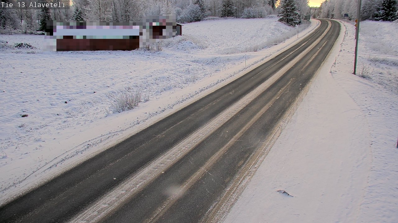 Weather Camera Image Road 13 Kruunupyy Alaveteli, Kruunupyy, Pohjanmaa