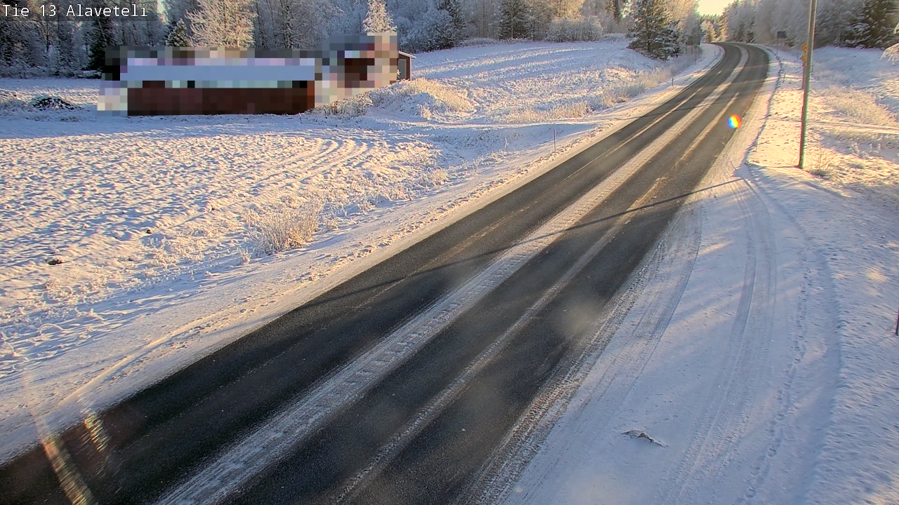 Weather Camera Image Road 13 Kruunupyy Alaveteli, Kruunupyy, Pohjanmaa