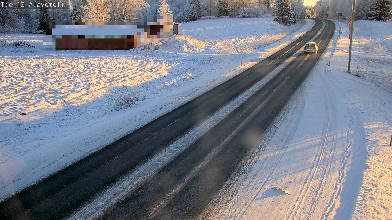 Weather Camera Image Road 13 Kruunupyy Alaveteli, Kruunupyy, Pohjanmaa