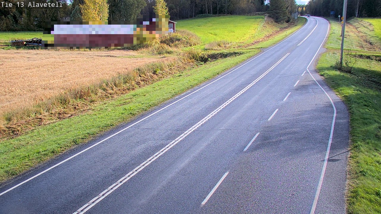 Kelikamerat Kuva Tie 13 Kruunupyy Alaveteli, Kruunupyy, Pohjanmaa