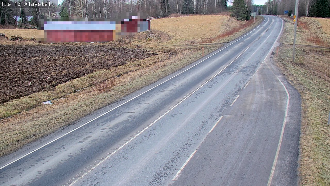 Weather Camera Image Road 13 Kruunupyy Alaveteli, Kruunupyy, Pohjanmaa