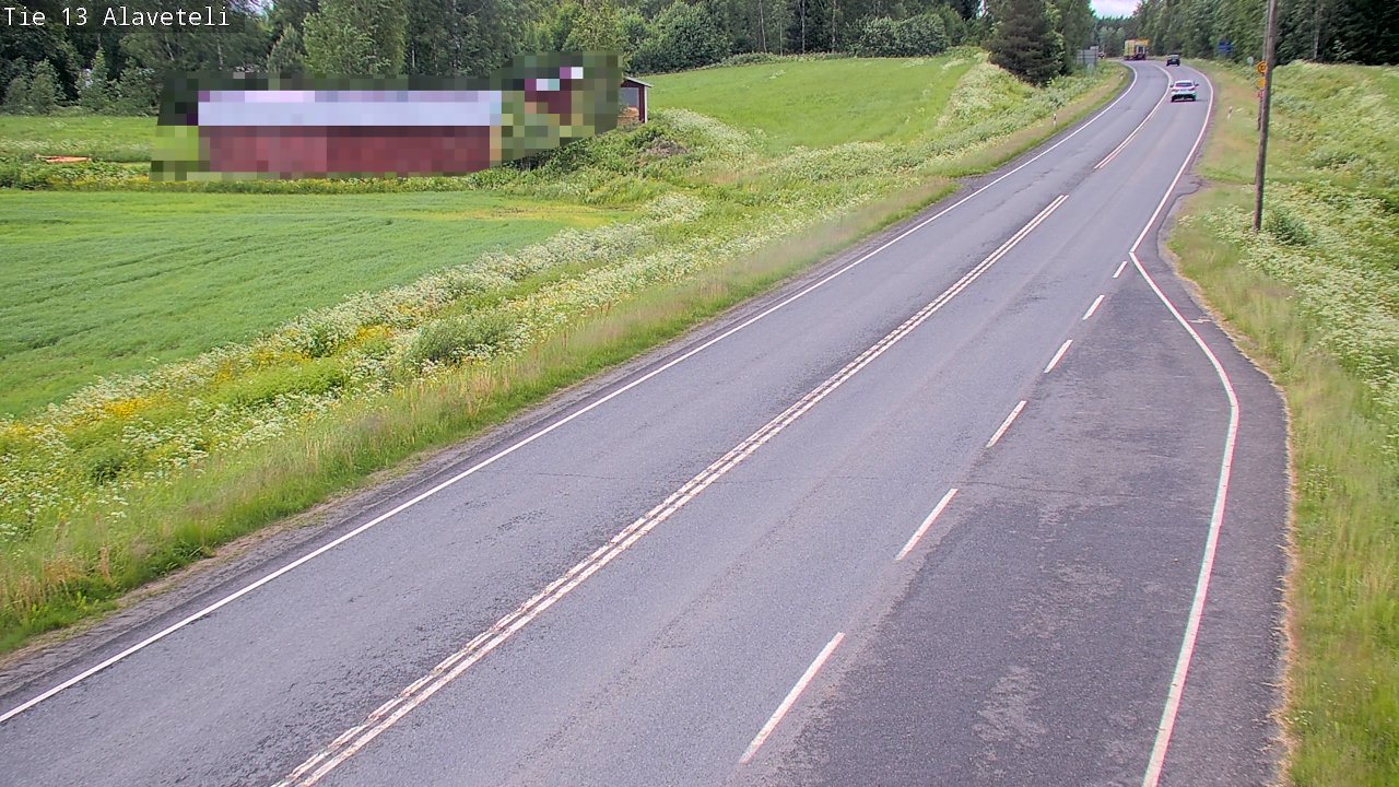 Weather Camera Image Road 13 Kruunupyy Alaveteli, Kruunupyy, Pohjanmaa