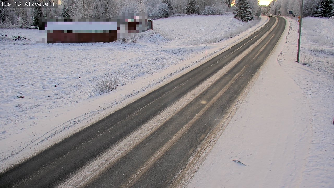 Weather Camera Image Road 13 Kruunupyy Alaveteli, Kruunupyy, Pohjanmaa