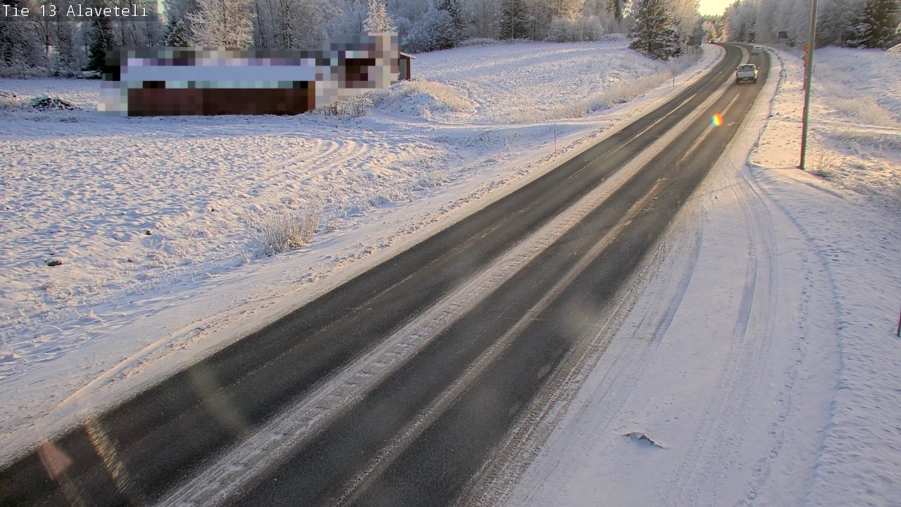 Weather Camera Image Road 13 Kruunupyy Alaveteli, Kruunupyy, Pohjanmaa