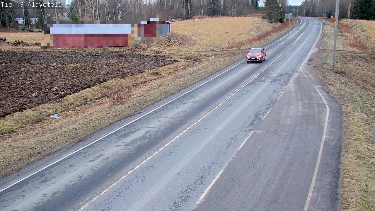 Weather Camera Image Road 13 Kruunupyy Alaveteli, Kruunupyy, Pohjanmaa