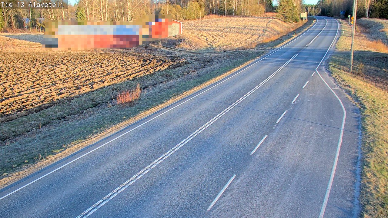 Kelikamerat Kuva Tie 13 Kruunupyy Alaveteli, Kruunupyy, Pohjanmaa