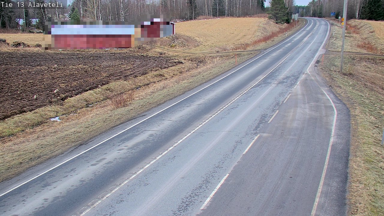 Weather Camera Image Road 13 Kruunupyy Alaveteli, Kruunupyy, Pohjanmaa