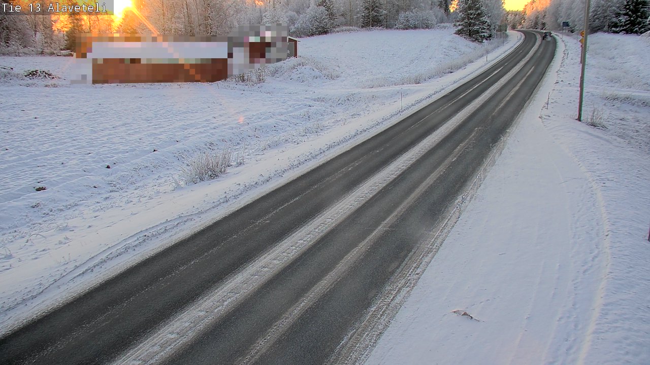 Weather Camera Image Road 13 Kruunupyy Alaveteli, Kruunupyy, Pohjanmaa