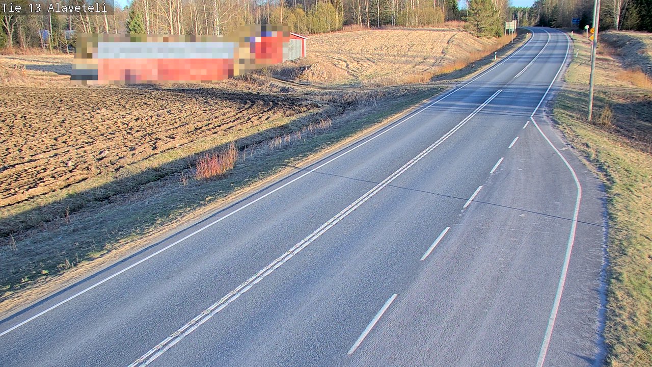 Kelikamerat Kuva Tie 13 Kruunupyy Alaveteli, Kruunupyy, Pohjanmaa