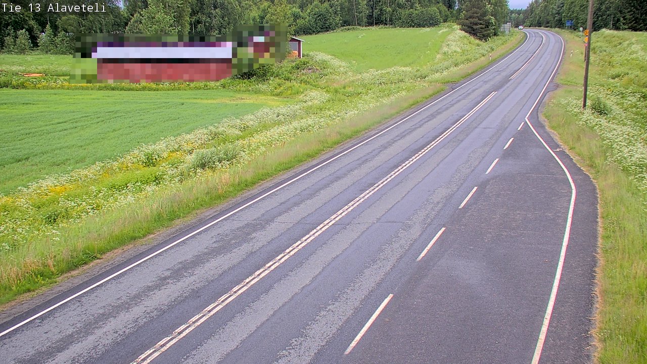 Weather Camera Image Road 13 Kruunupyy Alaveteli, Kruunupyy, Pohjanmaa