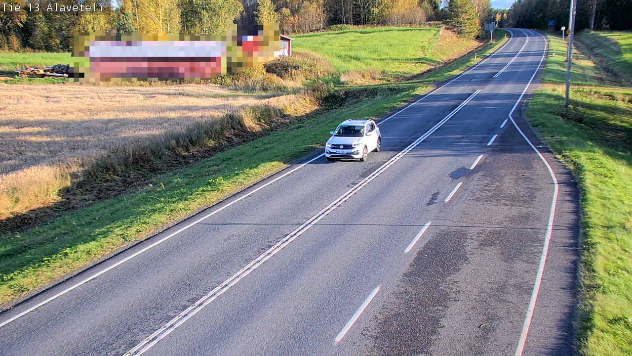 Kelikamerat Kuva Tie 13 Kruunupyy Alaveteli, Kruunupyy, Pohjanmaa