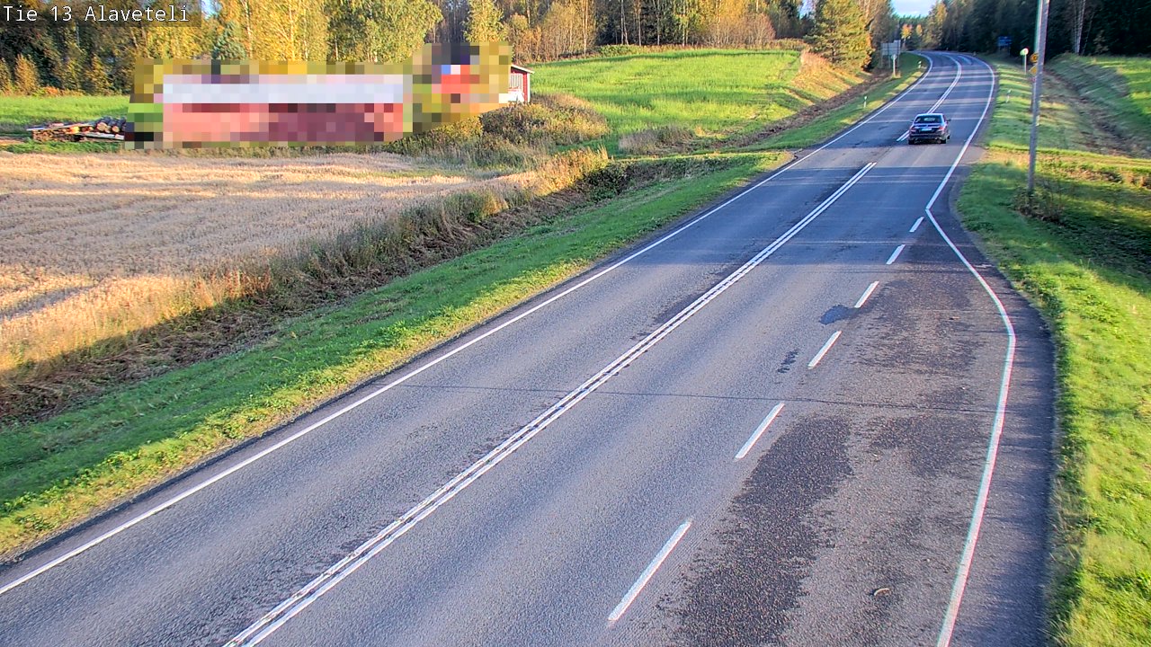 Kelikamerat Kuva Tie 13 Kruunupyy Alaveteli, Kruunupyy, Pohjanmaa