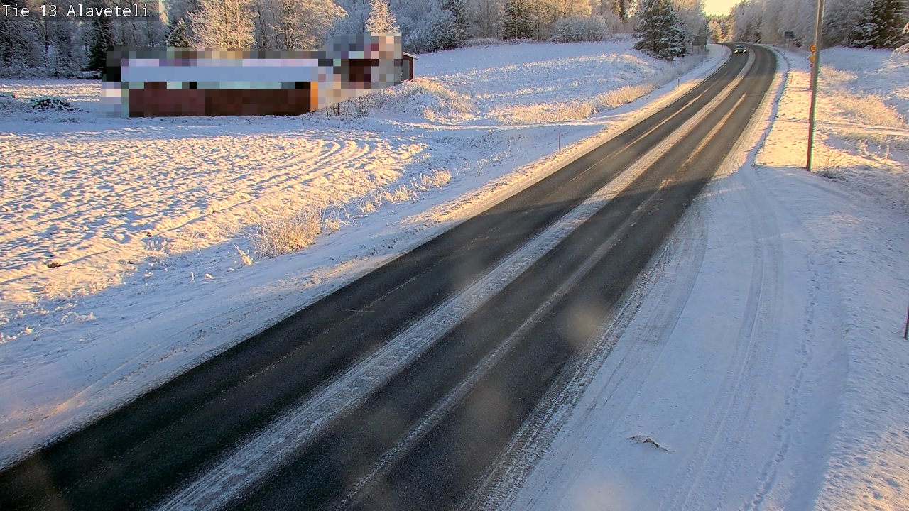 Weather Camera Image Road 13 Kruunupyy Alaveteli, Kruunupyy, Pohjanmaa