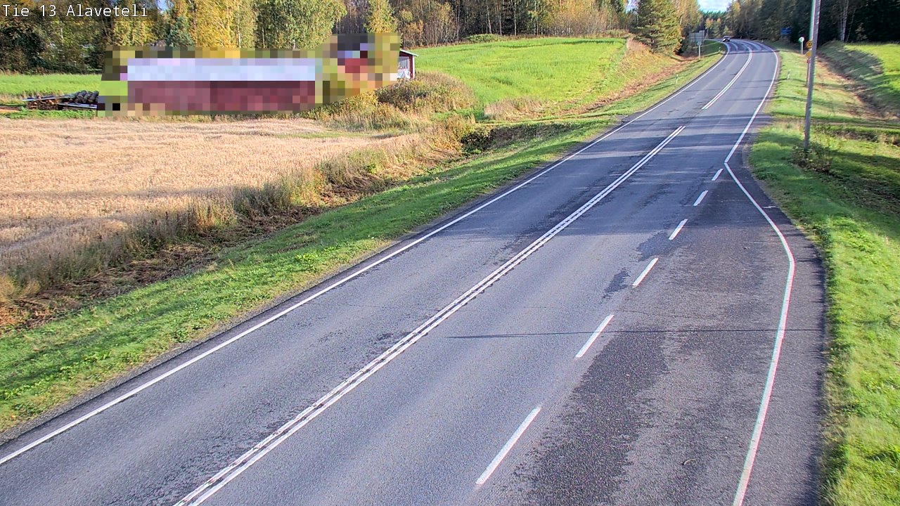 Kelikamerat Kuva Tie 13 Kruunupyy Alaveteli, Kruunupyy, Pohjanmaa