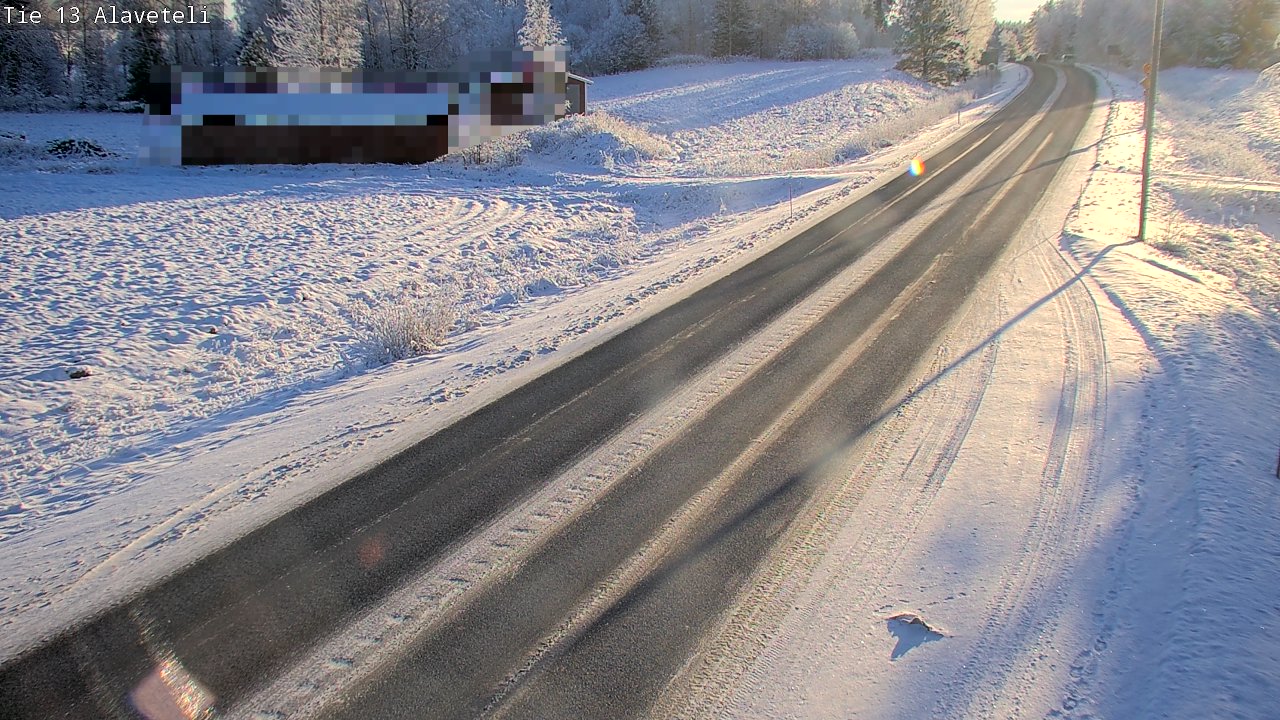 Weather Camera Image Road 13 Kruunupyy Alaveteli, Kruunupyy, Pohjanmaa
