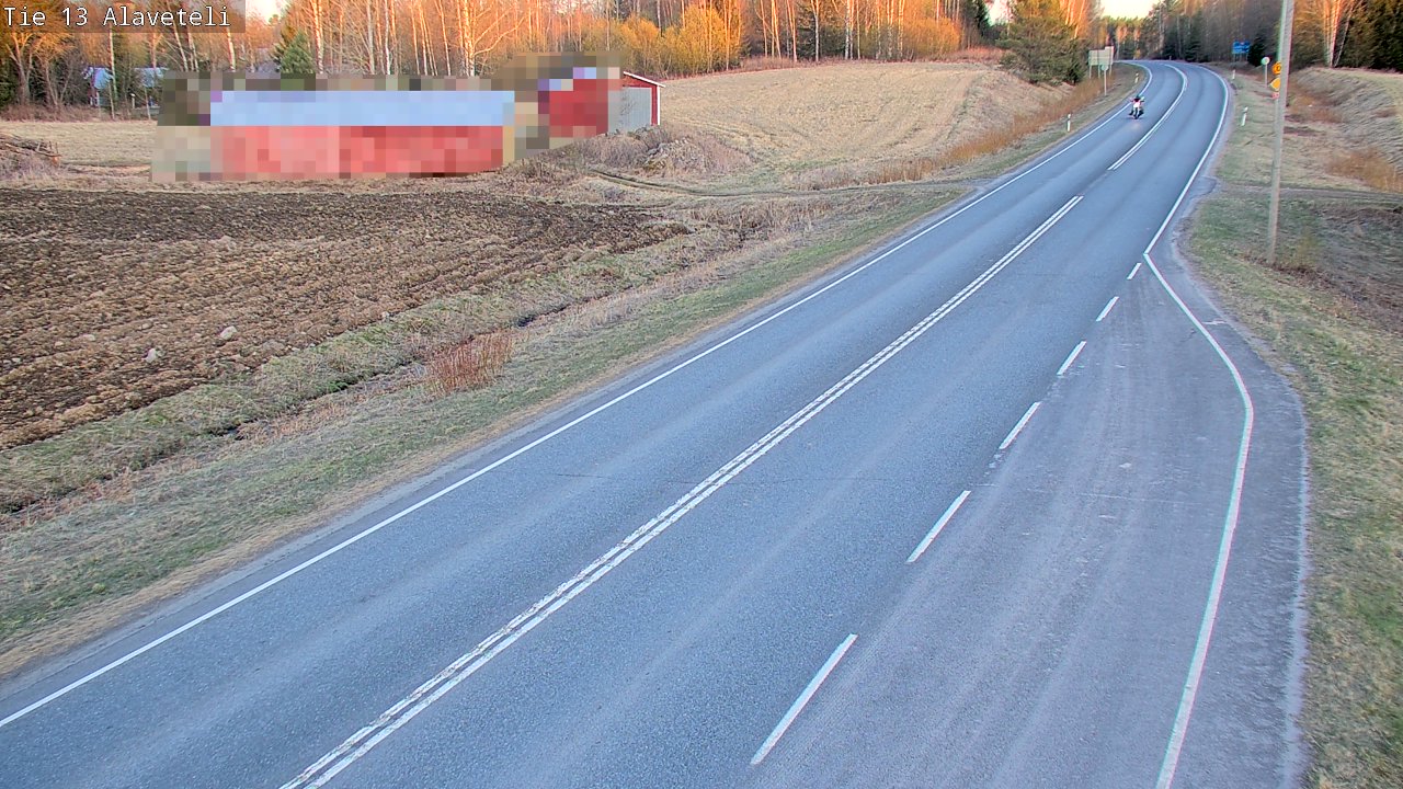 Kelikamerat Kuva Tie 13 Kruunupyy Alaveteli, Kruunupyy, Pohjanmaa