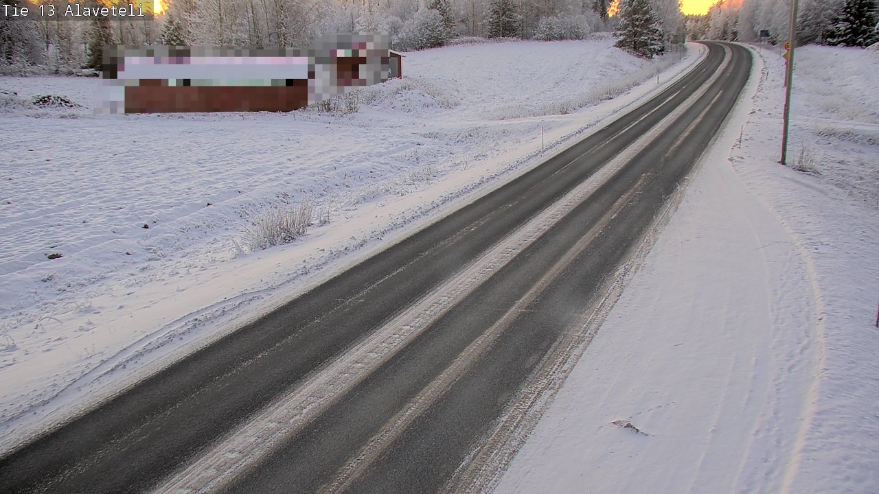 Weather Camera Image Road 13 Kruunupyy Alaveteli, Kruunupyy, Pohjanmaa