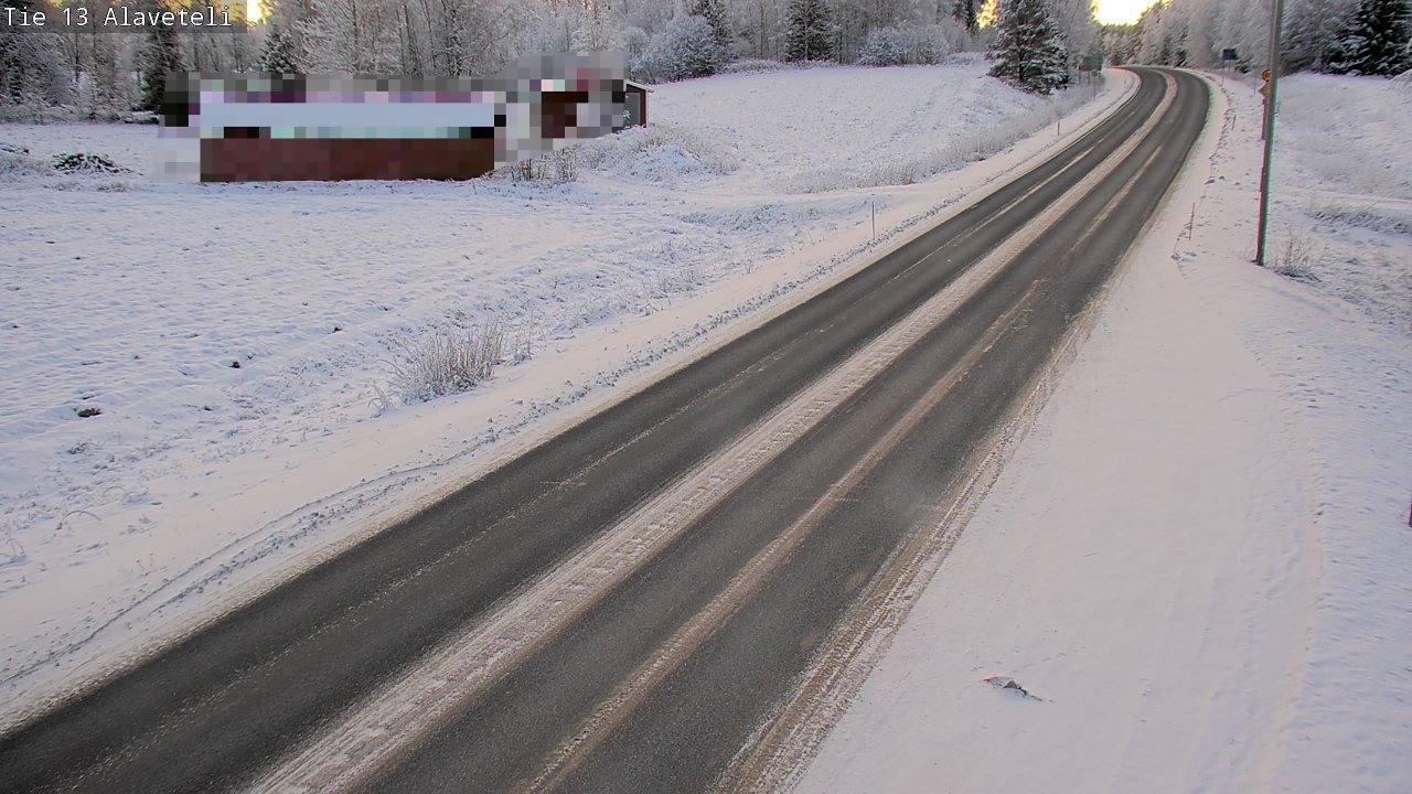 Weather Camera Image Road 13 Kruunupyy Alaveteli, Kruunupyy, Pohjanmaa