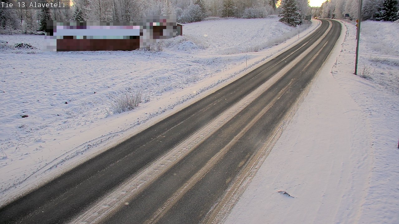 Weather Camera Image Road 13 Kruunupyy Alaveteli, Kruunupyy, Pohjanmaa
