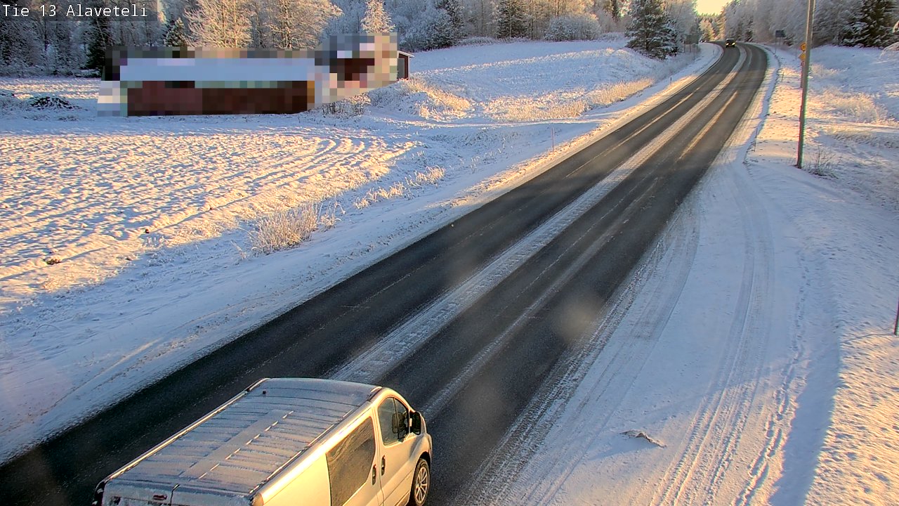 Weather Camera Image Road 13 Kruunupyy Alaveteli, Kruunupyy, Pohjanmaa