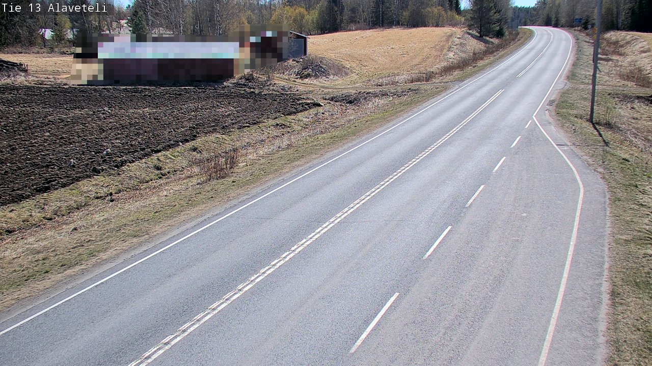 Kelikamerat Kuva Tie 13 Kruunupyy Alaveteli, Kruunupyy, Pohjanmaa