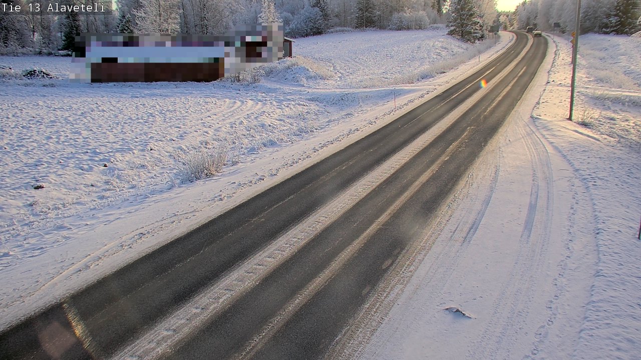 Weather Camera Image Road 13 Kruunupyy Alaveteli, Kruunupyy, Pohjanmaa