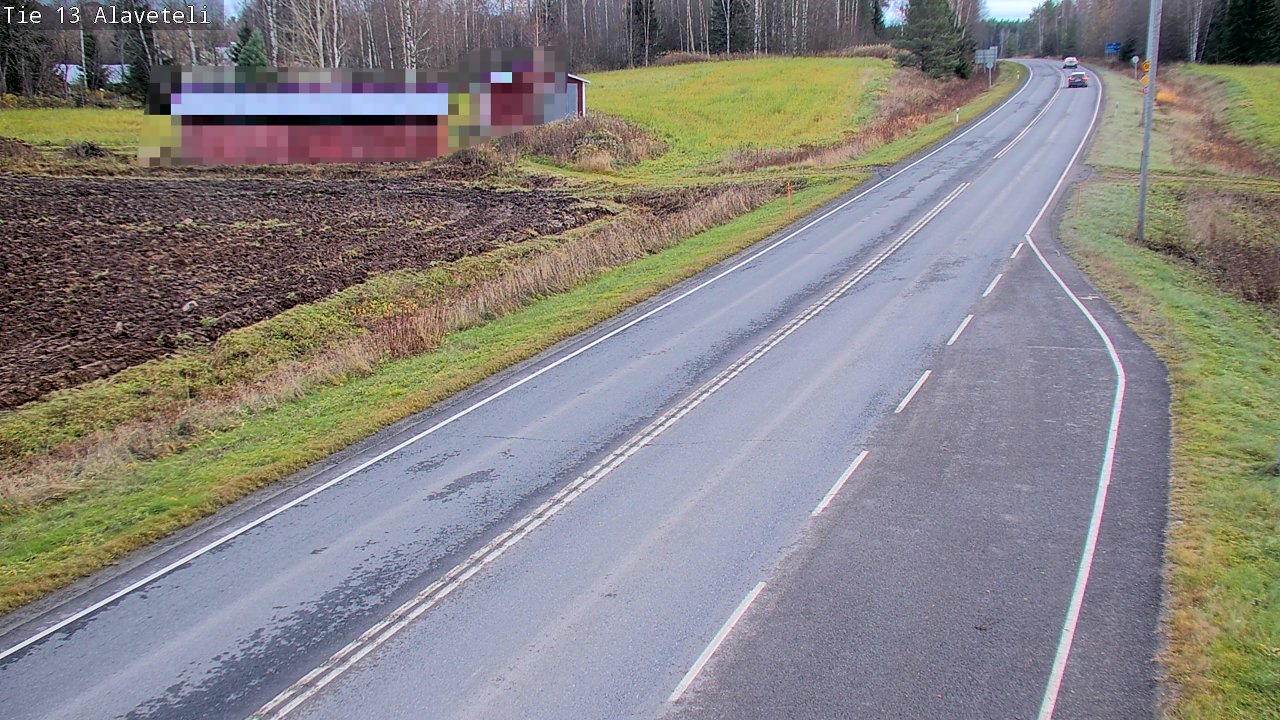 Kelikamerat Kuva Tie 13 Kruunupyy Alaveteli, Kruunupyy, Pohjanmaa