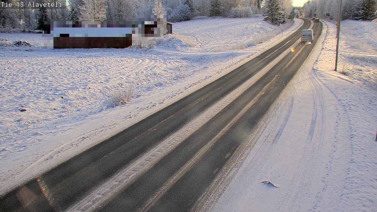 Weather Camera Image Road 13 Kruunupyy Alaveteli, Kruunupyy, Pohjanmaa