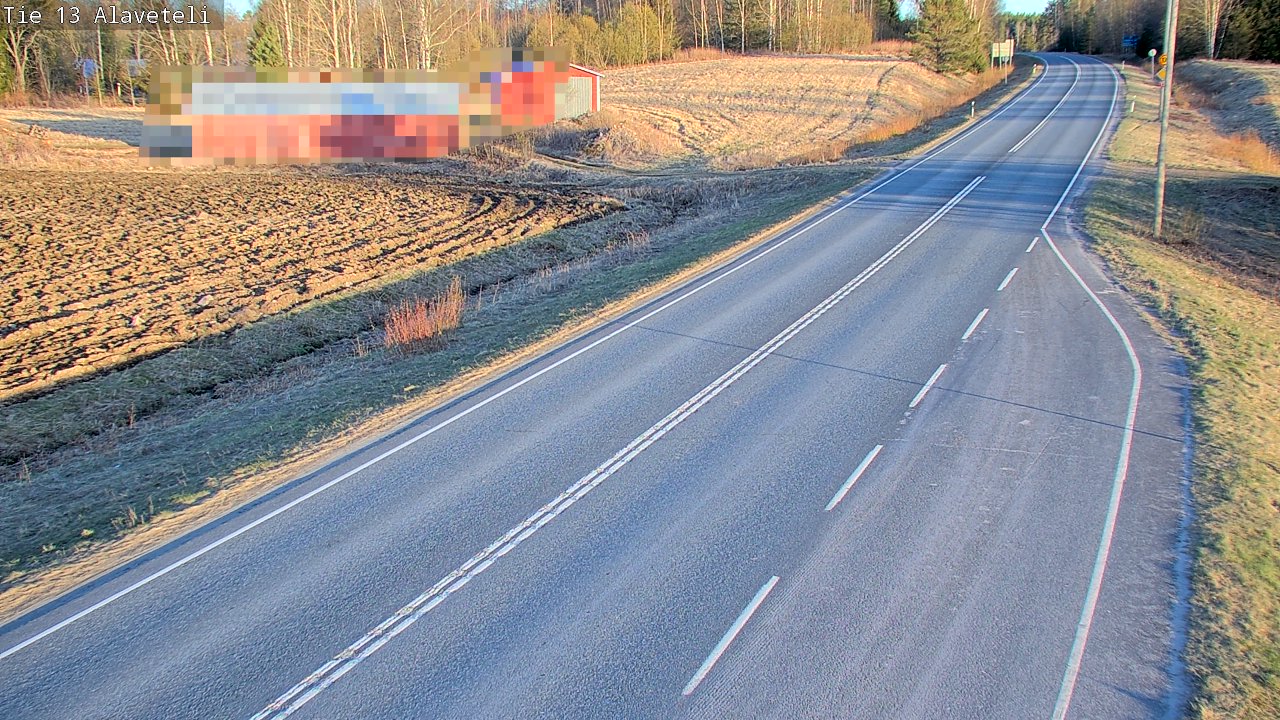 Kelikamerat Kuva Tie 13 Kruunupyy Alaveteli, Kruunupyy, Pohjanmaa