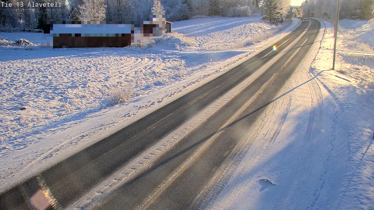 Weather Camera Image Road 13 Kruunupyy Alaveteli, Kruunupyy, Pohjanmaa