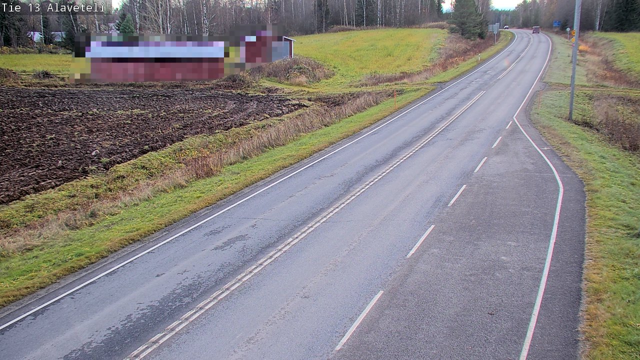 Kelikamerat Kuva Tie 13 Kruunupyy Alaveteli, Kruunupyy, Pohjanmaa