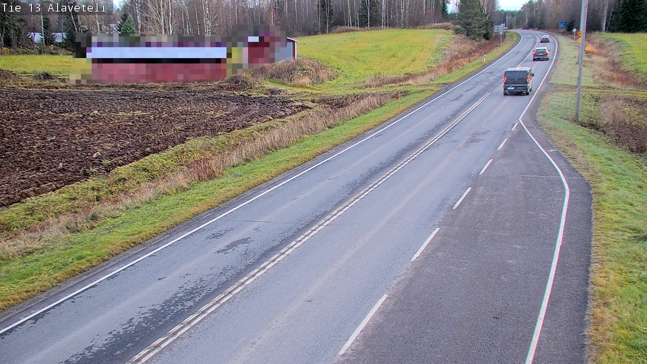 Kelikamerat Kuva Tie 13 Kruunupyy Alaveteli, Kruunupyy, Pohjanmaa