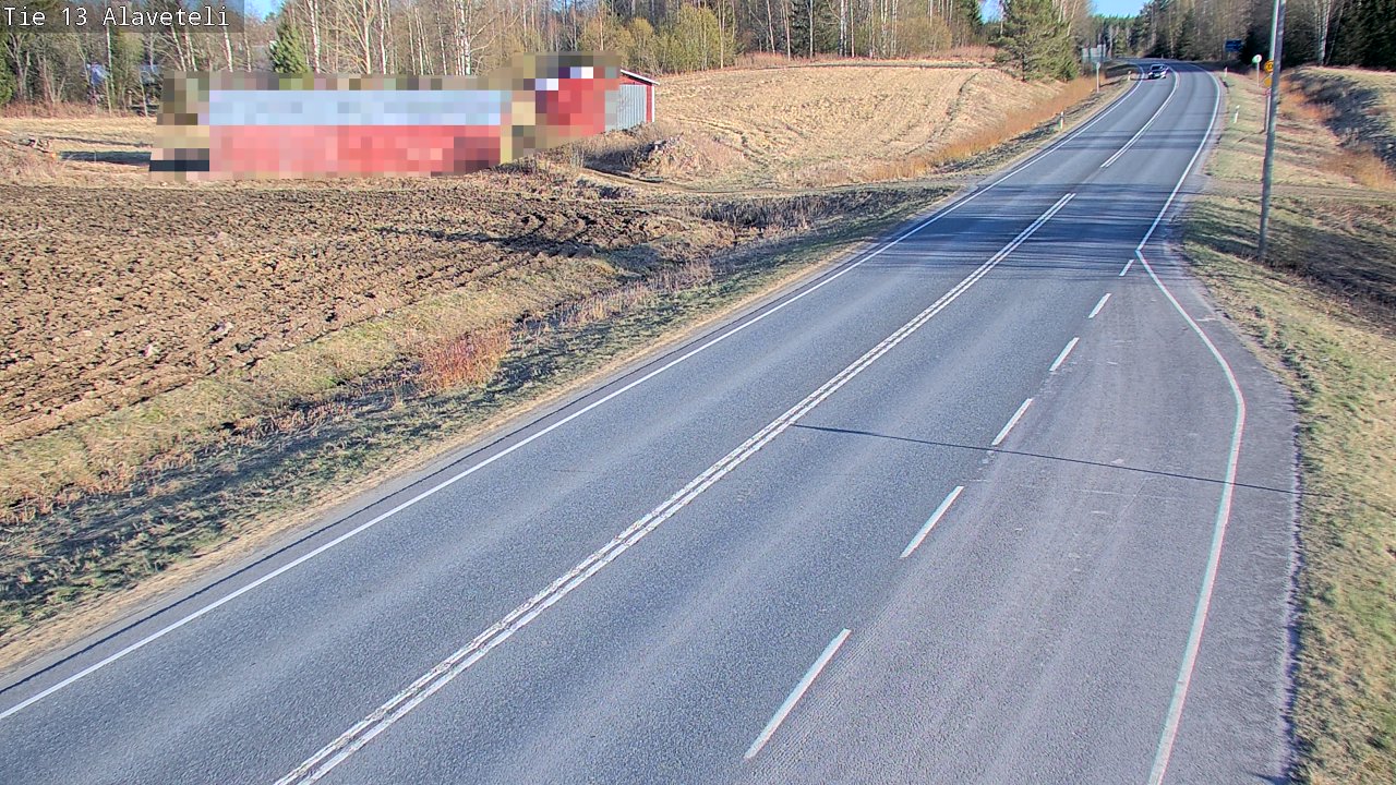 Kelikamerat Kuva Tie 13 Kruunupyy Alaveteli, Kruunupyy, Pohjanmaa