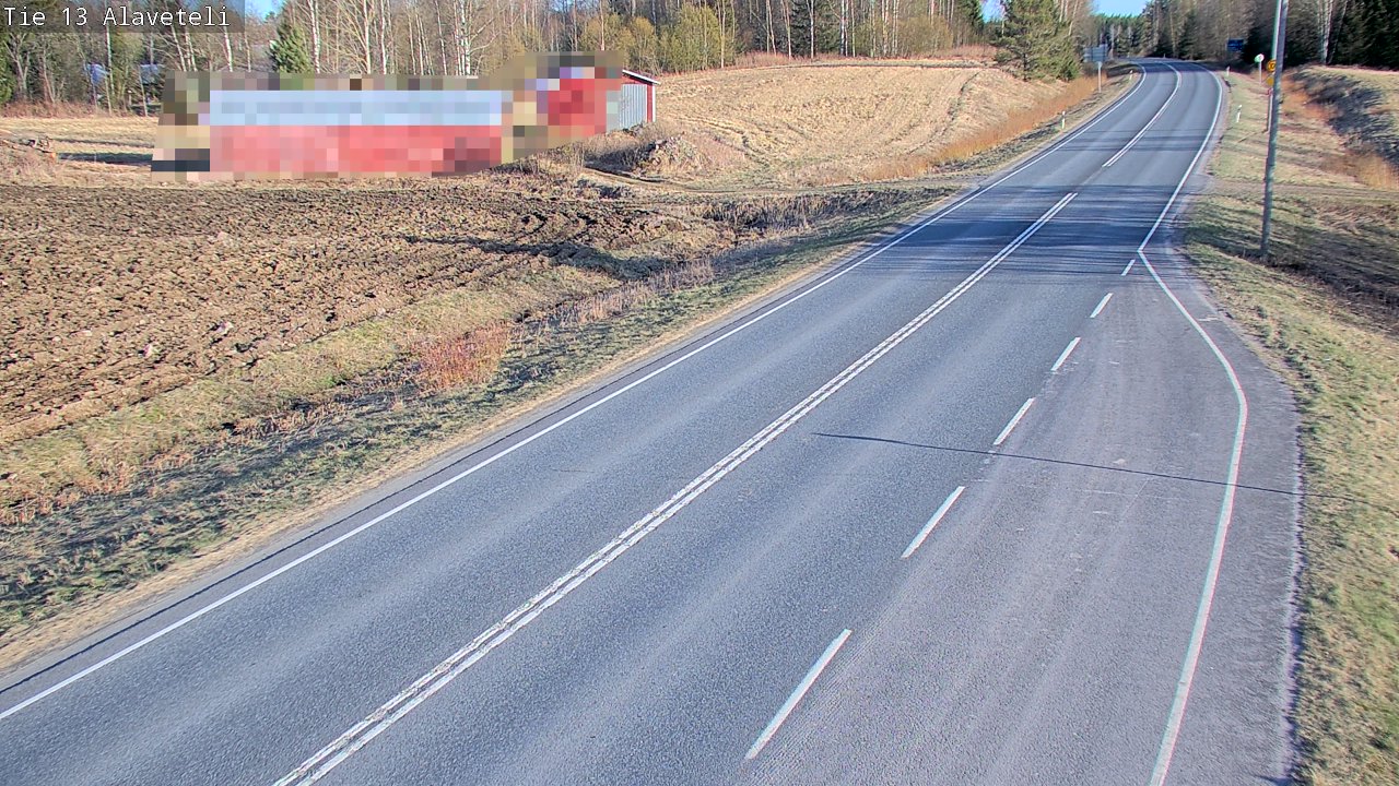 Kelikamerat Kuva Tie 13 Kruunupyy Alaveteli, Kruunupyy, Pohjanmaa