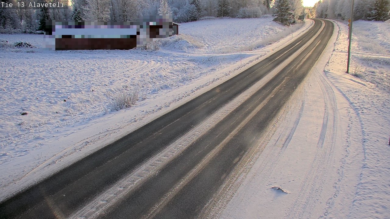 Weather Camera Image Road 13 Kruunupyy Alaveteli, Kruunupyy, Pohjanmaa