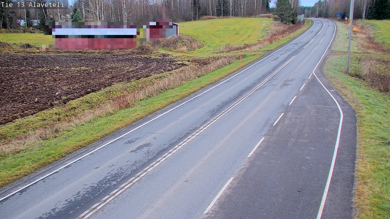 Kelikamerat Kuva Tie 13 Kruunupyy Alaveteli, Kruunupyy, Pohjanmaa