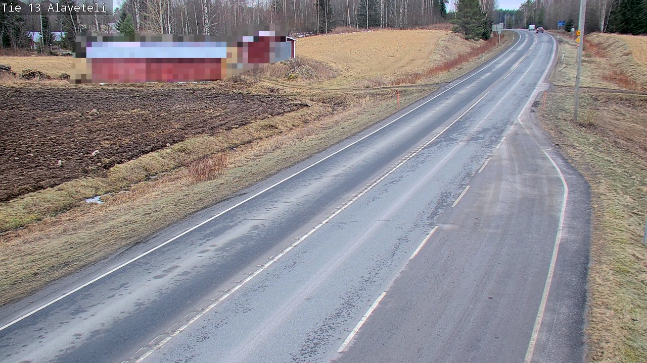 Weather Camera Image Road 13 Kruunupyy Alaveteli, Kruunupyy, Pohjanmaa