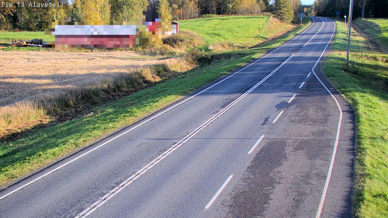 Kelikamerat Kuva Tie 13 Kruunupyy Alaveteli, Kruunupyy, Pohjanmaa
